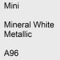 Preview: Mini, Mineral White Metallic, A96.